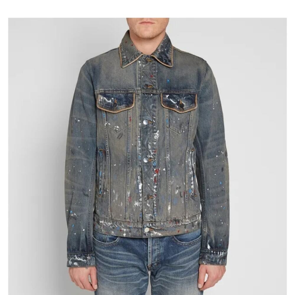 Amiri Artist Trucker Denim jacket size medium